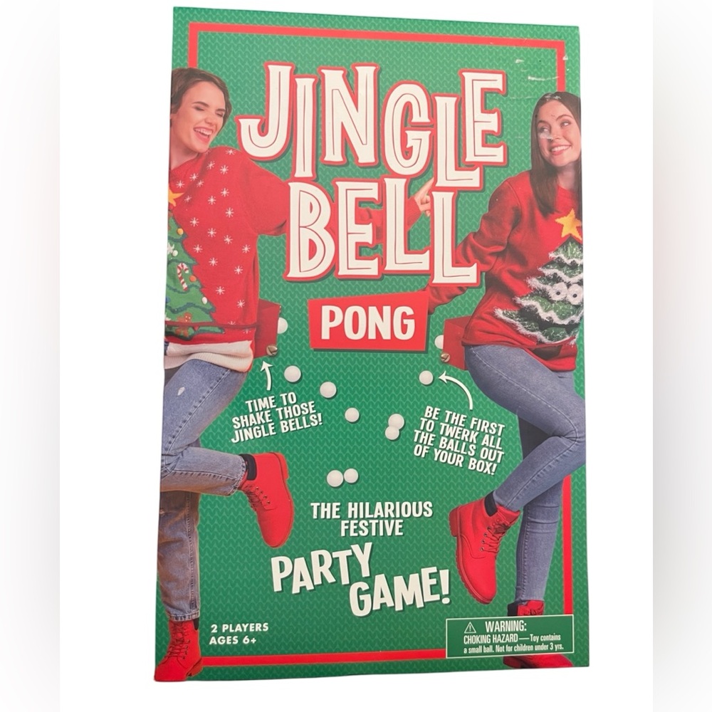 Jingle Bell Pong Festive Party Game
